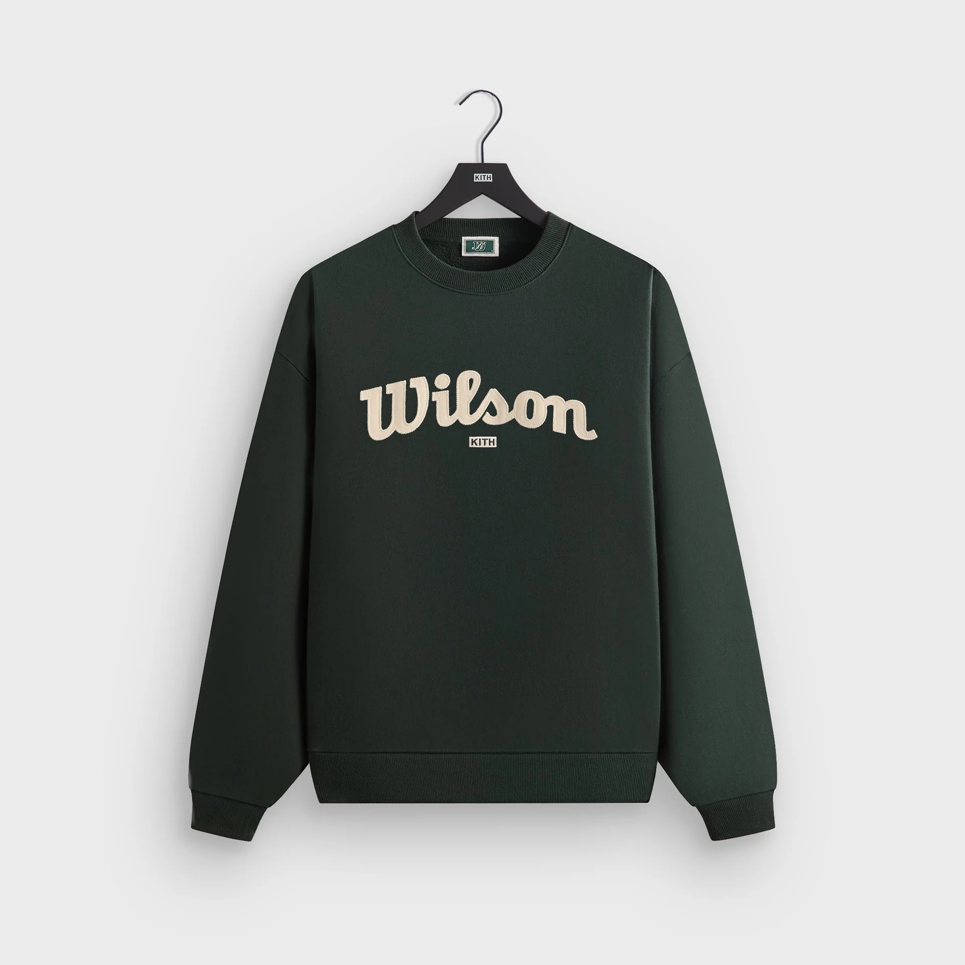 Kith for Wilson olive crewneck